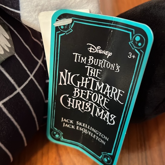 DISNEY TIM BURTON’S THE NIGHT BEFORE CHRISTMAS JACK SKELLINGTON PLUSH - Picture 3 of 8